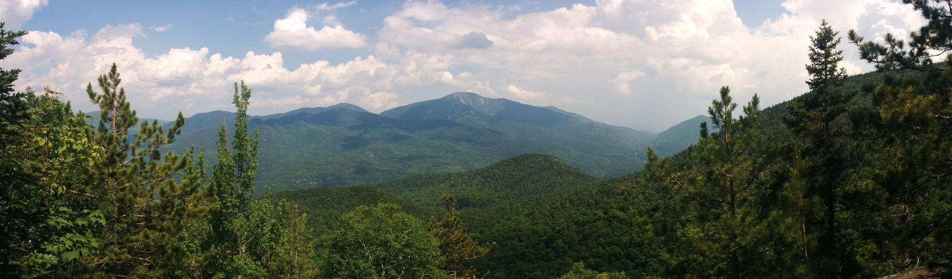 vue depuis un Mont canadien